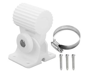 Alpha Rider Soporte de pared para Ubiquiti NanoStation, color blanco | Compatible con NS-5AC Loco5AC NSM5 NSM2 LocoM2 LTU Lite, montaje en pared