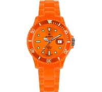Alpha Saphir 250D - Reloj analógico de mujer de cuarzo con correa de goma naranja - sumergible a 50 metros