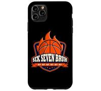 Alpha Slang Kids Bruh 67 Basketball Ice Cream Drip Six Seven Carcasa para iPhone 11 Pro MAX