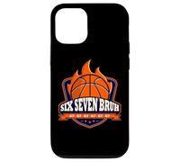 Alpha Slang Kids Bruh 67 Basketball Ice Cream Drip Six Seven Carcasa para iPhone 12/12 Pro