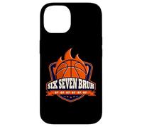 Alpha Slang Kids Bruh 67 Basketball Ice Cream Drip Six Seven Carcasa para iPhone 14