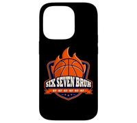 Alpha Slang Kids Bruh 67 Basketball Ice Cream Drip Six Seven Carcasa para iPhone 14 Pro