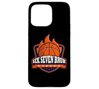 Alpha Slang Kids Bruh 67 Basketball Ice Cream Drip Six Seven Carcasa para iPhone 15 Pro MAX