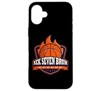 Alpha Slang Kids Bruh 67 Basketball Ice Cream Drip Six Seven Carcasa para iPhone 16 Plus