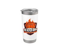 Alpha Slang Kids Bruh 67 Basketball Ice Cream Drip Six Seven Vaso térmico de acero inoxidable de doble pared