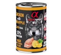 Alpha Spirit Húmedo Lata Pollo Con Piña 400 Gr