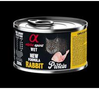 Alpha Spirit Húmedo Lata 200 Gr Protein Para Gatos Conejo