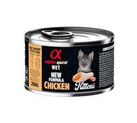 ALPHA SPIRIT Feline Kitten Pollo Lata Caja 6X 200GR