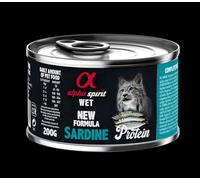 ALPHA SPIRIT Feline SARDINA Lata Caja 6X 200GR
