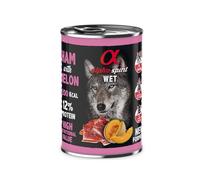 Alpha Spirit Húmedo Lata Jamón Con Melón 400 Gr Pack 6 X 400 Gr