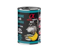 Alpha Spirit Húmedo Lata Sardina Con Plátano 400 Gr Pack 6 X 400 Gr