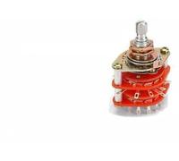 Alpha Taiwan Conmutador giratorio Rotary Switch 4 polos 5 posiciones para guitarra PRS Paul Reed Smith