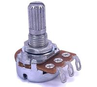 Alpha Taiwan Potenciómetro B500K 500K Lineal 16mm base Solder Lugs para Amplificadores - Pedales de Efectos y otros Aparatos Electrónicos