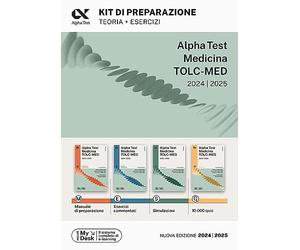 Alpha Test. Medicina. TOLC-MED. Kit di preparazione. Teoria + esercizi. Con MyDesk (TestUniversitari)