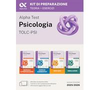 Alpha Test Psicologia TOLC-PSI 2026-2027. Kit di preparazione. Per test di ammissione universitari. Con piattaforma e simulatore online (TestUniversitari)