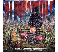 Alpha Wolf - Half Living Things - Cloudy Red Clear [Vinilo]