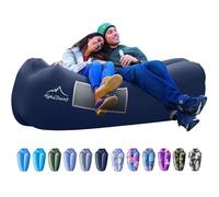 AlphaBeing Tumbona Inflable, el Mejor sofá de Aire para Camping, Senderismo, sofá Inflable Ideal para Piscina y Festivales, Silla de Playa Inflable Adultos