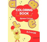 Alphabet A to Z Coloring Book: color,trace,and learn every letter