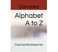 Alphabet A to Z: Coloring Worksheet Set