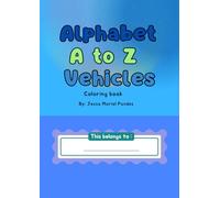 Alphabet A to Z Vehicles Worksheet Set