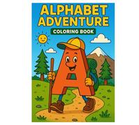 Alphabet Adventure Coloring Book
