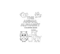 Alphabet Animal Coloring Book: Kids Coloring Book