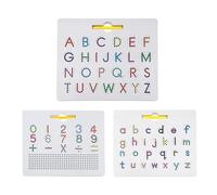 Alphabet Board - 12.2x10.04x0.79 Inches ABS | Magnetic Alphabet Boards Double-Sided Magnets, Learning to Write Uppercase and Lowercase | Letters Practicing Board Toy Gift for 3 4 5 Years Old Kids