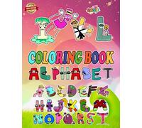 Alphabet Coloring Book for Fan Men Teen Women Kid Student: 50+ Great Coloring Pages For Kids, Teens, Adults. Beautiful And Exclusive Illustrations Of ... Create Your Masterpieces | 8.5 x 11 inches