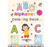 Alphabet Coloring Book for Kids: 100+ Animals, Birds, Fruits Coloring Book for Toddlers | 8.5 x 11 Inches, 209 Pages | 100+ Puzzles| Fun & Educational Pages for Boys & Girls Ages 3-7
