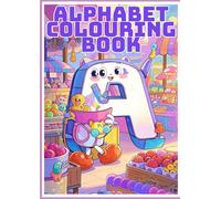 Alphabet Coloring Book for Kids: A-Z Letters with Fun Fruits