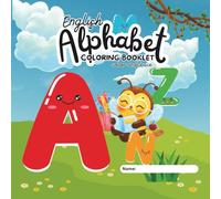 Alphabet Coloring Book for Kids Ages 3-5: ABC Animal Coloring and Letter Tracing Workbook for Preschool & Kindergarten | Learn to Write Uppercase and Lowercase Letters