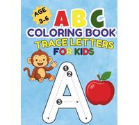 Alphabet & Coloring Book for Kids Ages 3-6: Puffy Learns ABC: Learn Letters, Tracing and Coloring Activities, Fun Preschool Workbook for Toddlers and Kids Ages 3-6