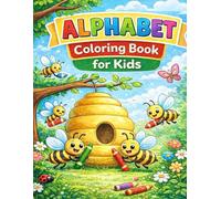 Alphabet Coloring Book for Kids: Fun A-Z Letter Tracing and Coloring Pages for Preschool, Kindergarten & Toddlers Ages 3-6 (ABC Learning & Coloring Series for Kids)