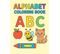 Alphabet Coloring Book: Fun A-Z Fruits and Animals for Kids