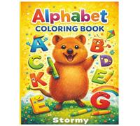 Alphabet Coloring Book: Quokka | Alphabet animals | Alphabet animal coloring book, 8 x 10, 53 Pages, For kids, teens, and adults