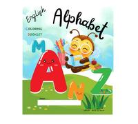 Alphabet Coloring Fun Booklet: Colour and Trace
