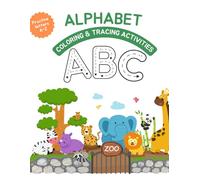 Alphabet Coloring & Tracing Activity Book