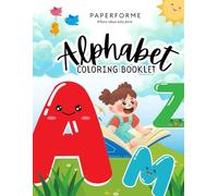 Alphabet Coloring & Tracing Book for Kids: Fun A-Z Letter Learning with Coloring, Tracing & Early Writing Practice (Ages 3-10)