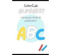 ALPHABET COLOURING BOOK & WORKSHEET