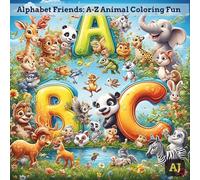 Alphabet Friends: A-Z Animal Coloring Fun