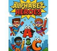 Alphabet Heroes - ABC Tracing Workbook for Kids Learn to Write Letters A-Z: 110 Pages of Alphabet Tracing and Letter Learning Activities