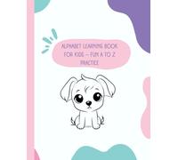 Alphabet Learning Book for Kids - Fun A to Z Practice (Coloring book)
