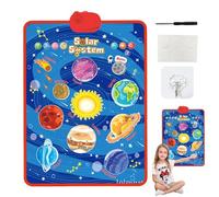 Alphabet Lernposter - Interaktives Lernspielzeug | Elektronisches Wandposter für Kleinkinder AB 1-5 Jahren | Fördert spielerisch Buchstaben- und Zahlenlernen | Ideal fürr Kinderzimmer unds Vorschule