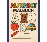 Alphabet Malbuch: Lerne spielerisch Buchstaben