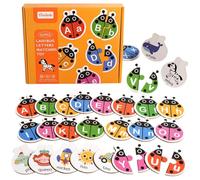 Alphabet Matching Cards Educational Flash Cards Learning