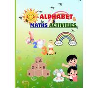Alphabet & Math Fun for Kids: Alphabet, Numbers, Counting, and Easy Math Activities for Preschool & Kindergarten