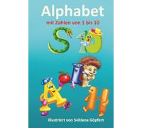 Alphabet mit Zahlen von 1-10