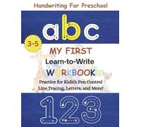 Alphabet Number Tracing Workbook For Preschool Handwriting: Kindergarten Kids Ages 3-5, size 8.5*11 Page 56