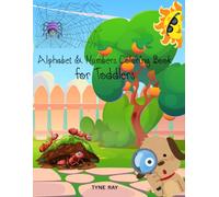 Alphabet & Numbers Coloring Book for Toddlers Ages 3-5: Fun Preschool Learning Activity Book with Letters, Numbers, and Easy Coloring Pages for Early Childhood Development