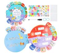 Alphabet Puzzle Book - Letter Cognitive Learning Toy | Juego de ortografía de Palabras educativas para niños, Libro de Actividades fonética en Edad Preescolar, para los más pequeños, casa